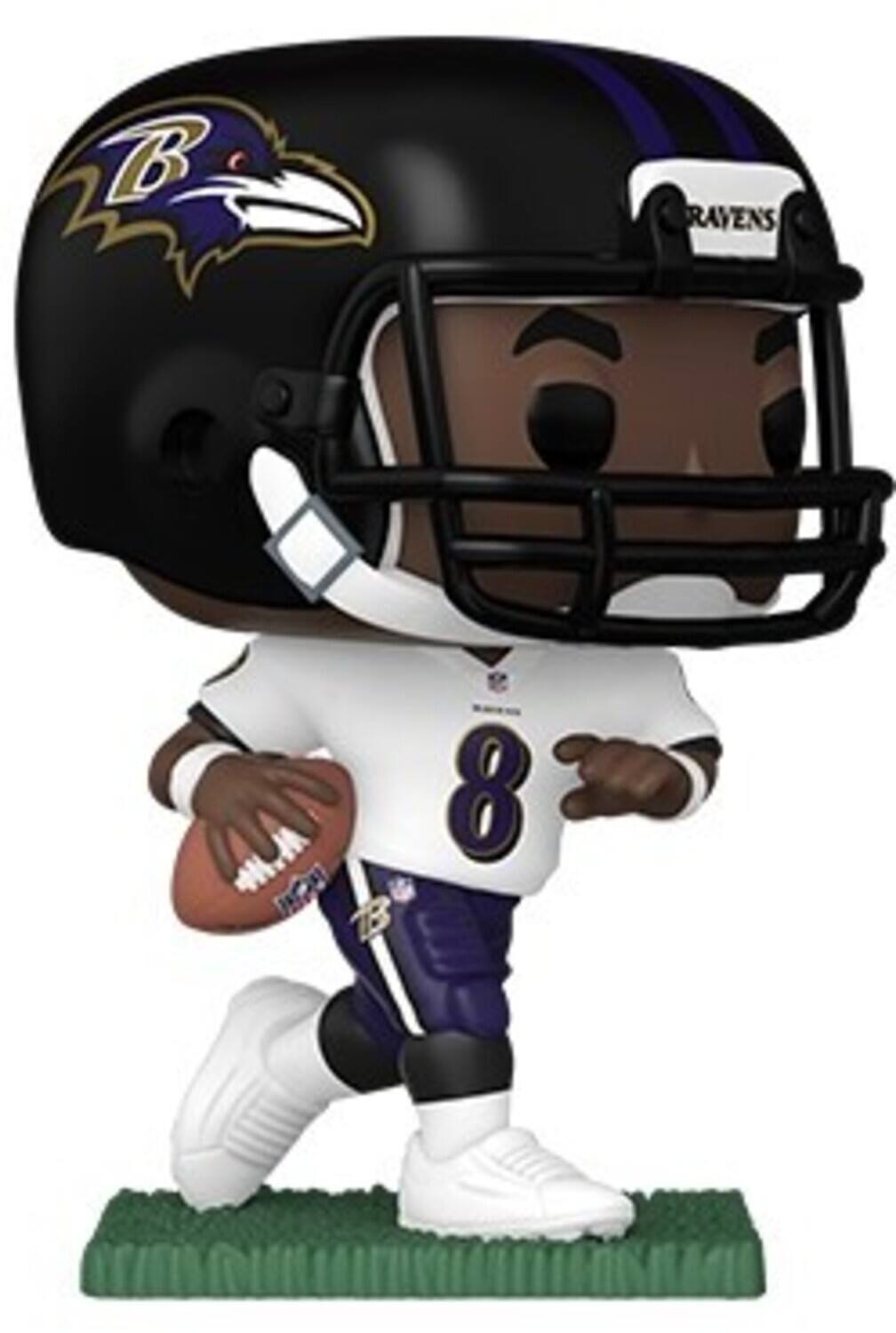 FUNKO POP! NFL: Ravens - Lamar Jackson (Away) - Collectibles