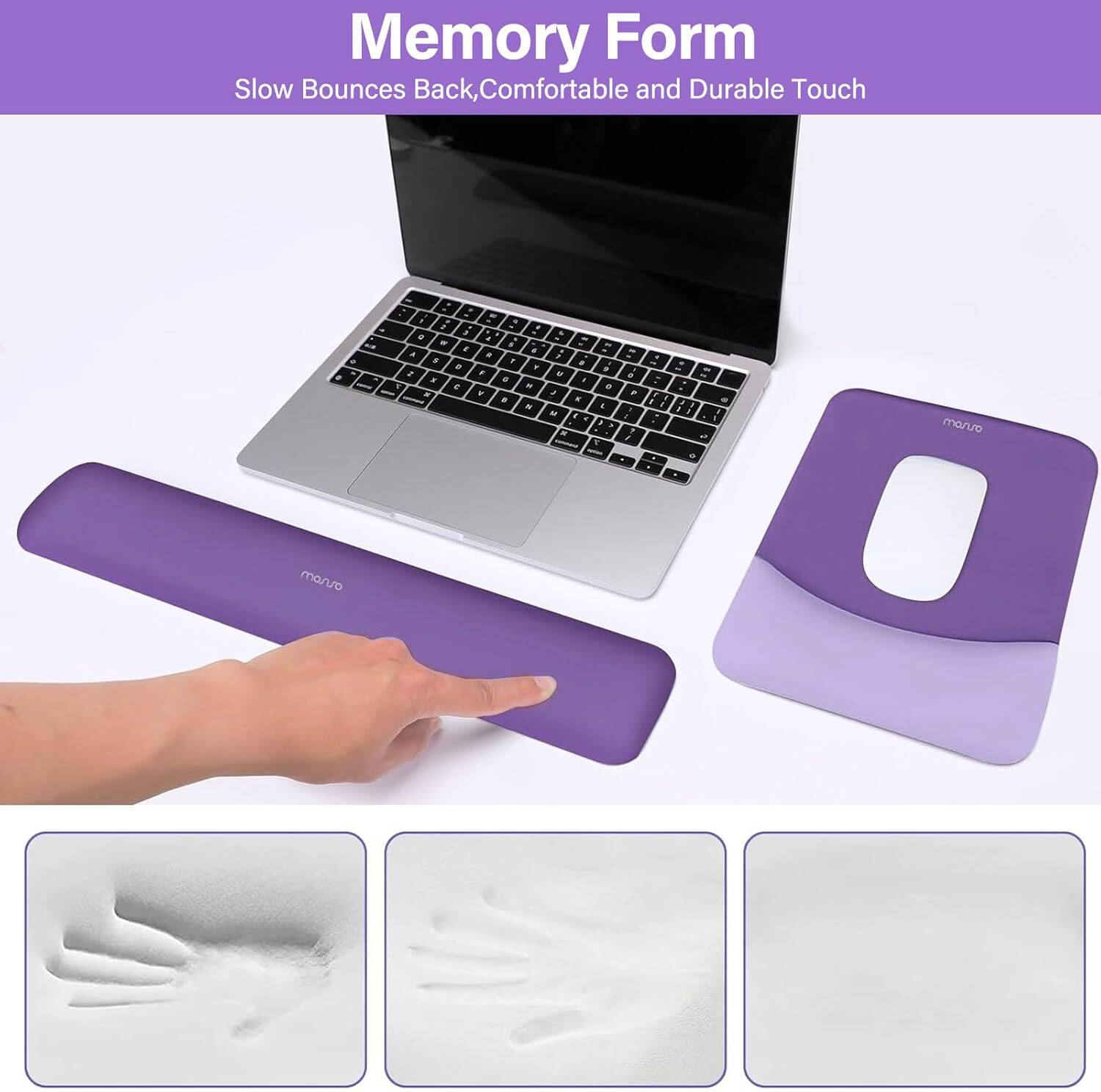 Memory Form  
Slow Bounces Back, Comfortable and Durable Touch