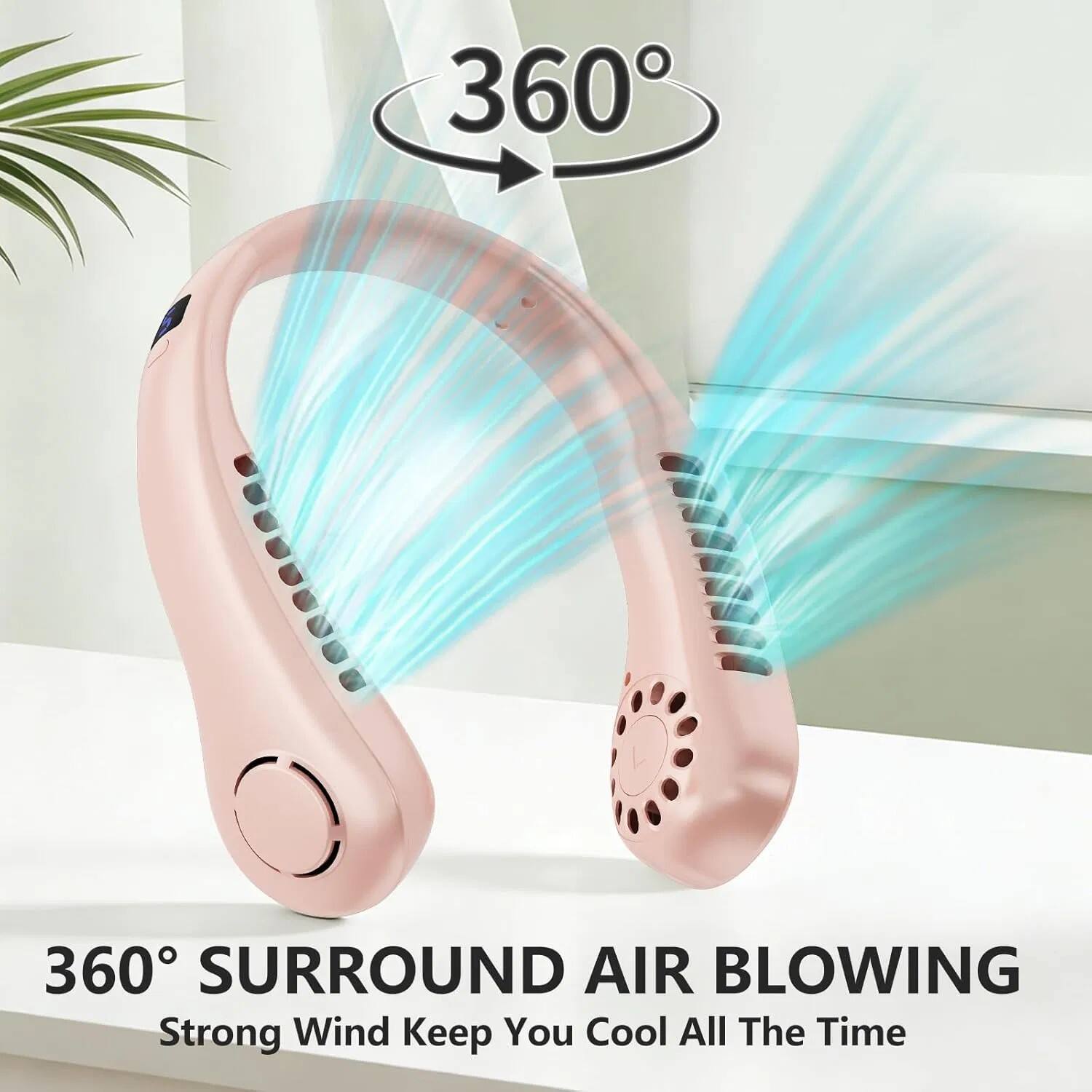 360° SURROUND AIR BLOWING  
Strong Wind Keep You Cool All The Time