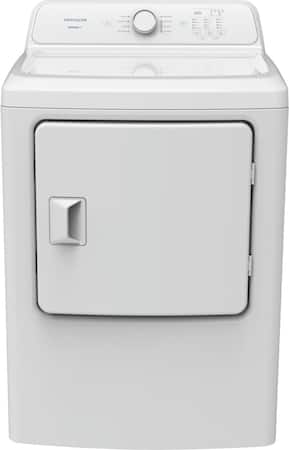 Frigidaire - 7 Cu. Ft. Gas Dryer with 8 Dry Cycles - White