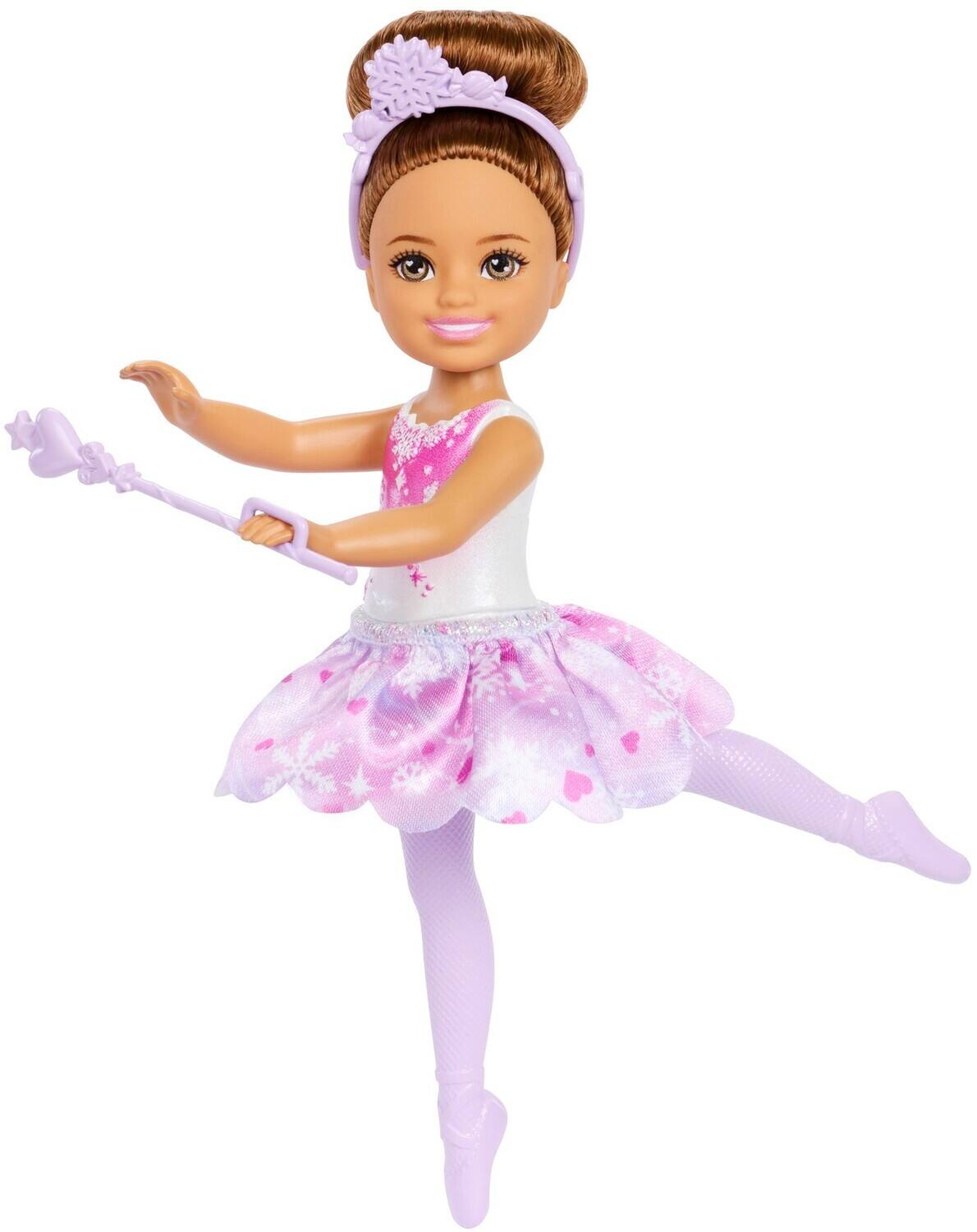 Mattel Barbie in The Nutcracker Chelsea Ballerina Doll, Latina ...