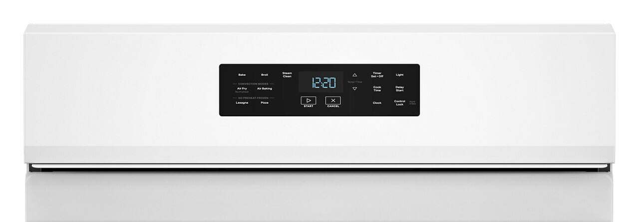 Sure, here is the corrected and grouped text:

- Bake
- Broil
- Steam
- Air Fry
- Air Baking
- Clean
- Set+Off
- Timer
- Timer Start
- Cook Time
- Light
- Date/Time
- Date Start
- Cancel
- Clock
- Central Lock
- 12:20
- START
- CANCEL