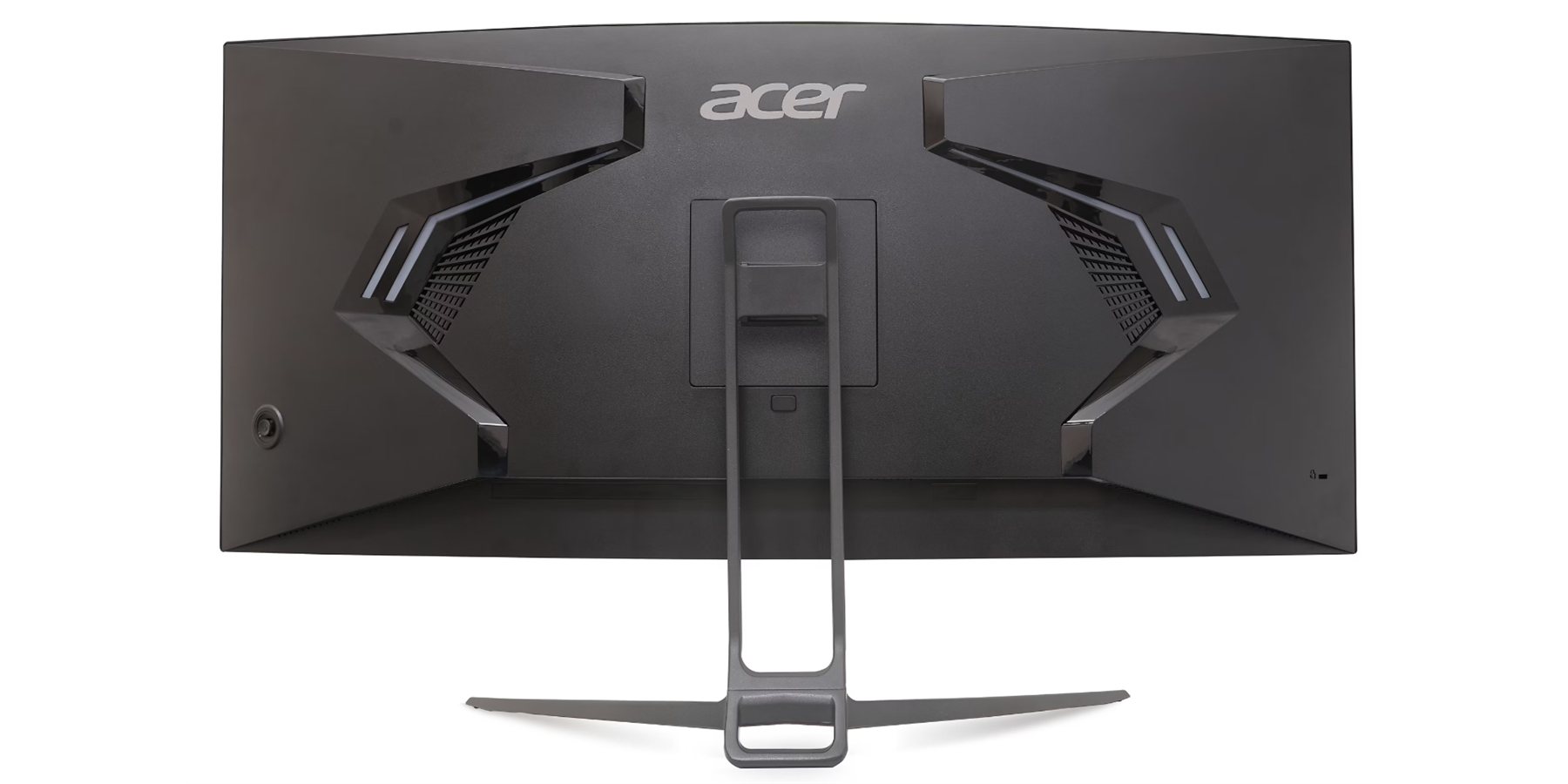 Left. Acer - Nitro Premium Gaming Monitor 34” Curved QHD 180Hz 1ms FreeSync (DisplayPort, HDMI) - Black - Black.