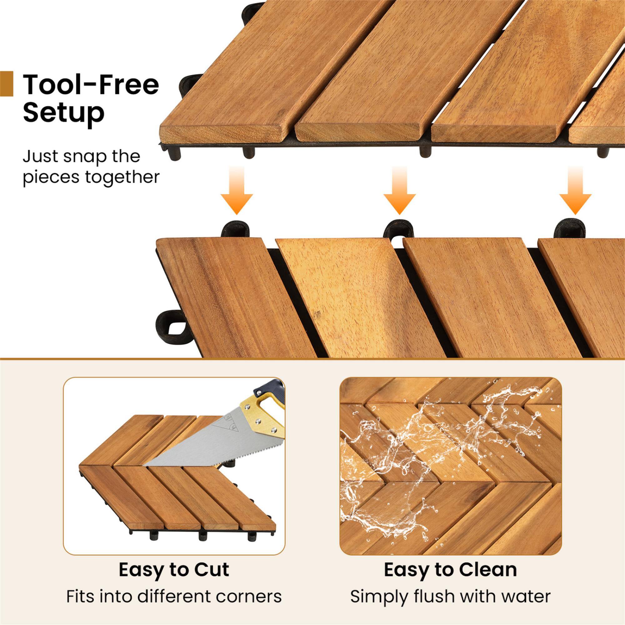 Tool-Free Setup  
Just snap the pieces together

Easy to Cut  
Fits into different corners

Easy to Clean  
Simply flush with water