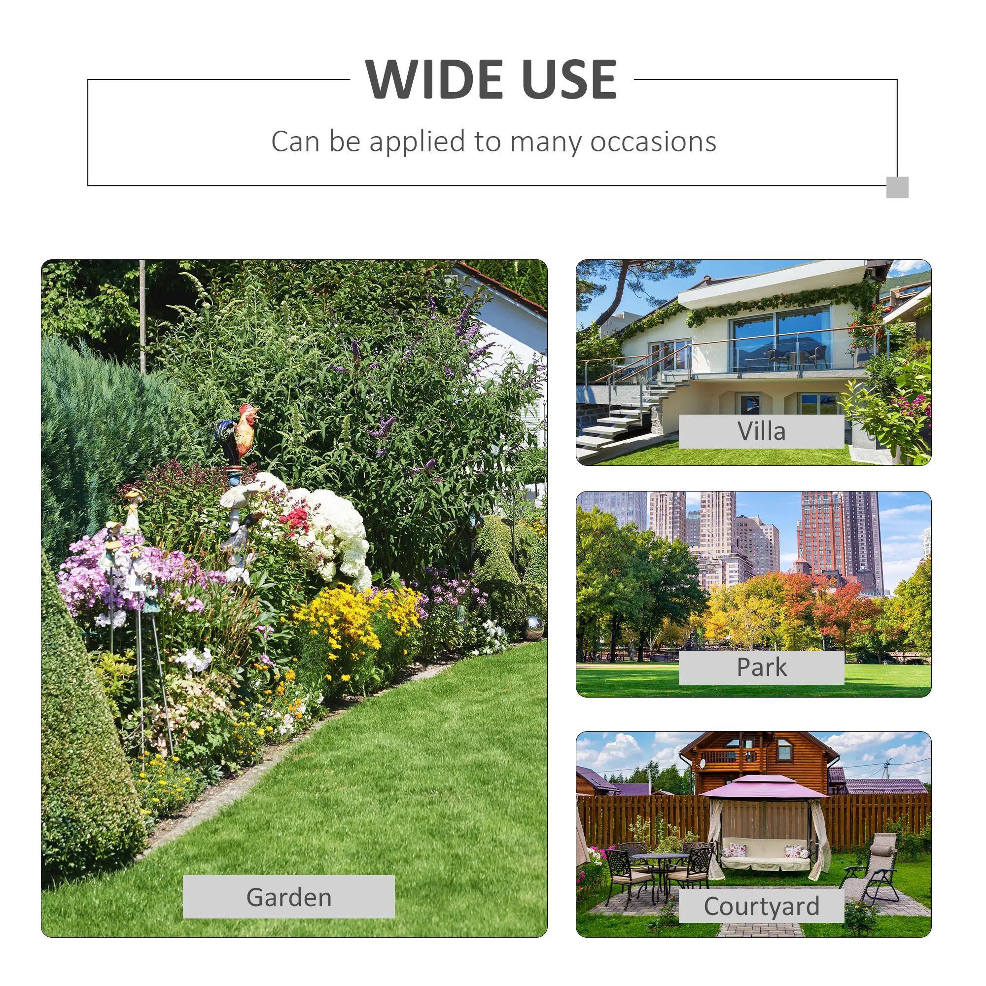 WIDE USE  
Can be applied to many occasions  

- Garden  
- Villa  
- Park  
- Courtyard