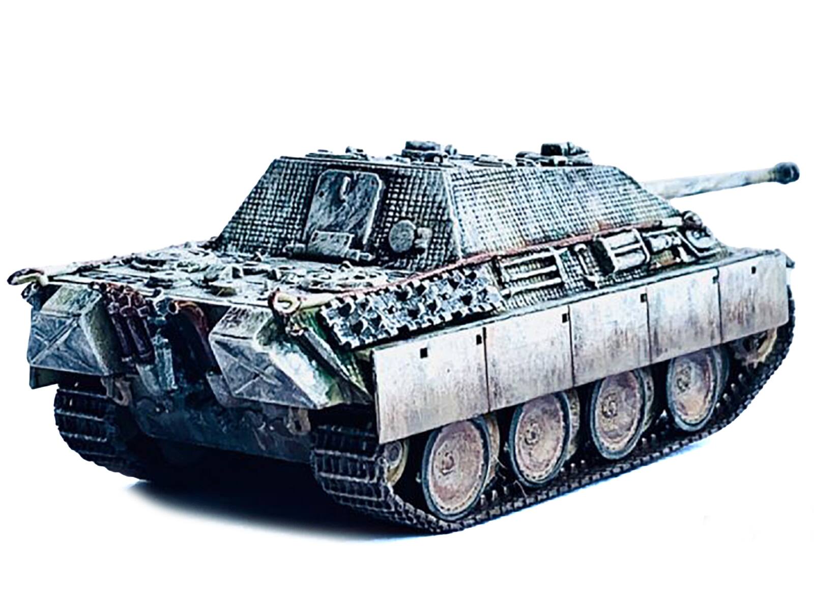 Back. Dragon Models - Germany Sd.Kfz.173 Jagdpanther Ausf.G1 Early Production Tank Pz.Div. Grossdeutschland 1944 NEO Dragon Armor Series 1/72 - Multi.