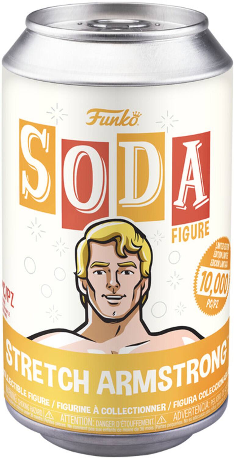 Funko SODA FIGURE STRETCH ARMSTRONG 10,000 PG/PZ STRETCH ARMSTRONG FIGURINE / FIGURE COLLECTIONNER / FIGURA COLECCIONAR / FIGURINE À COLLECTIONNER / ADVERTENCIA: PELIGRO / ADVERTENCIA: DANGER D'ETOUFFEMENT / ATTENTION: DANGER D'ETOUFFEMENT