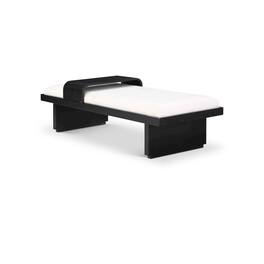Meridian Furniture - Arlington Cream Chenille Fabric Bench - Beige