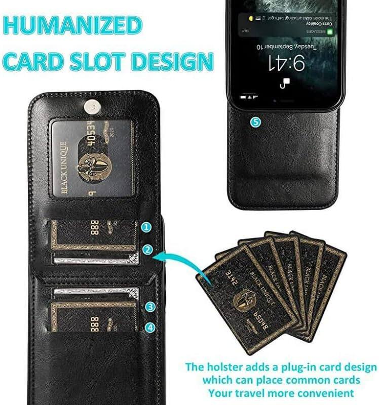 HUMANIZED CARD SLOT DESIGN

The holster adds a plug-in card design which can place common cards. Your travel more convenient.