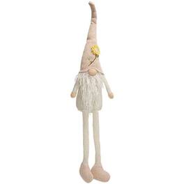 BreeBe - *Spring Floral Gnome w/Dangle Legs - White