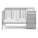 Alt View 14. Storkcraft - Portofino 5-in-1 Convertible Crib and Changer - Pebble Gray.
