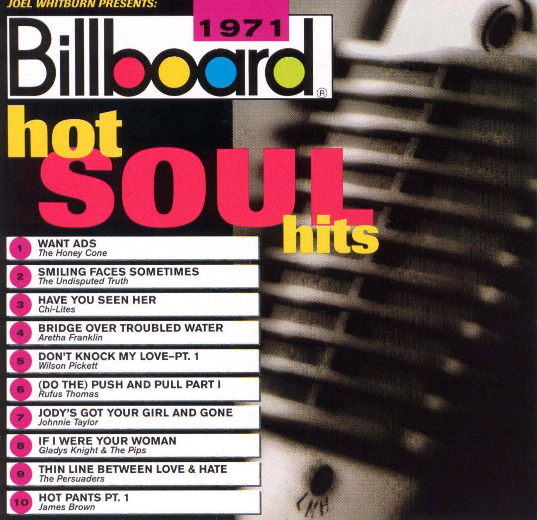 Best Buy: Billboard Hot Soul Hits: 1971 [cd]