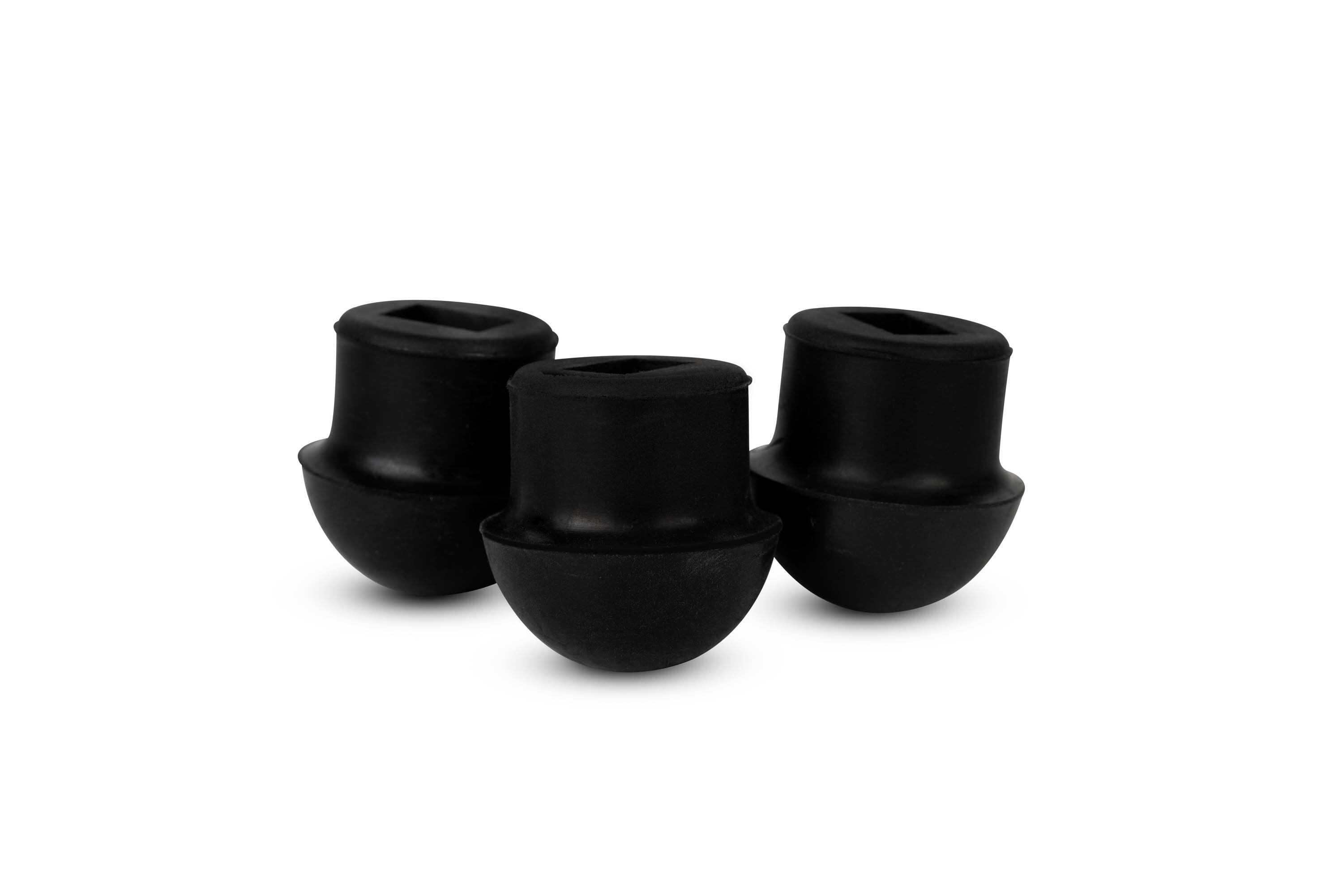 Front. Latin Percussion - Rubber Feet, 3-Pack.