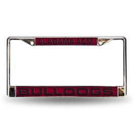 Rico Industries - Alabama A&M Bulldogs Chrome Metal Laser Cut License Plate Frame - Multi