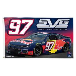 WinCraft - Shane van Gisbergen 3' x 5' Single-Sided Deluxe Flag - Multicolor