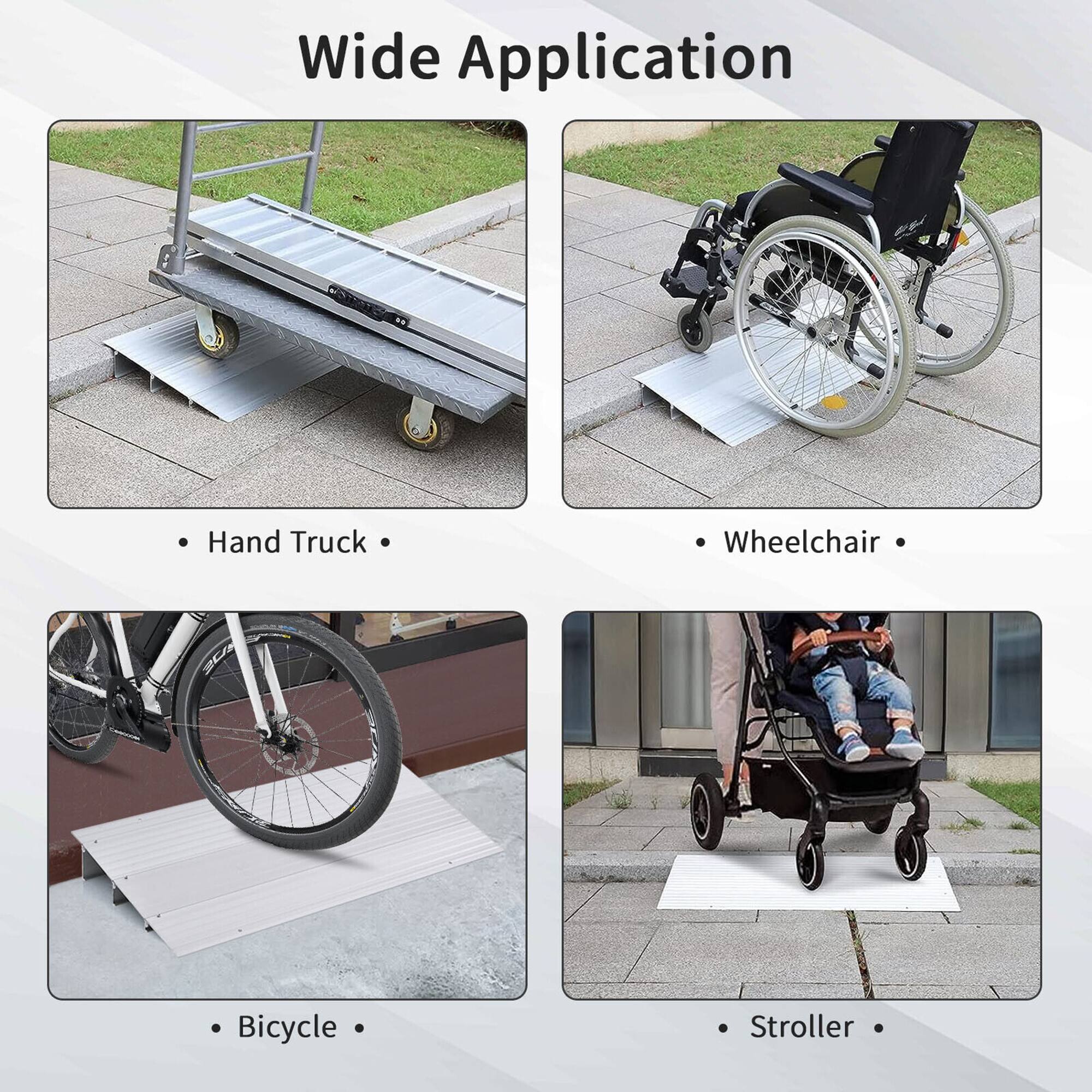 Wide Application

- Hand Truck
- Wheelchair
- Bicycle
- Stroller