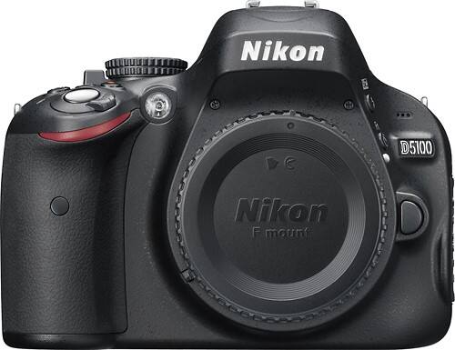 Best Buy: Nikon D5100 DSLR Camera Body Only Black 25476