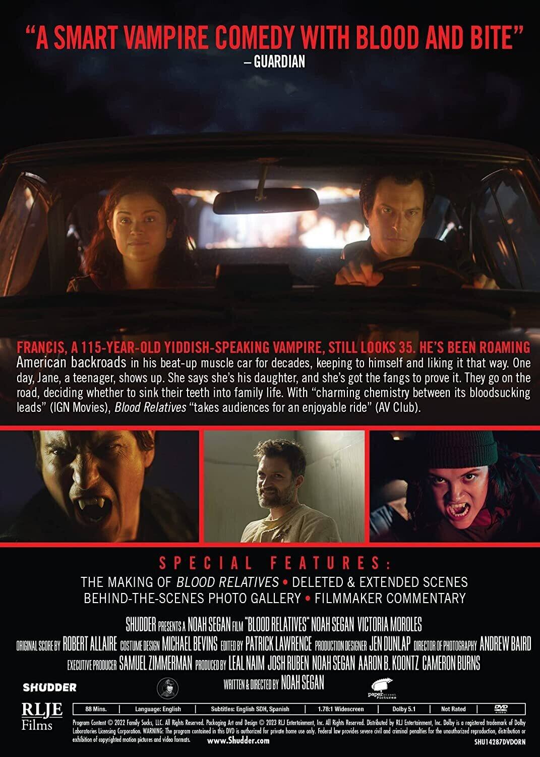 Alt View 1. Blood Relatives   - DVD.