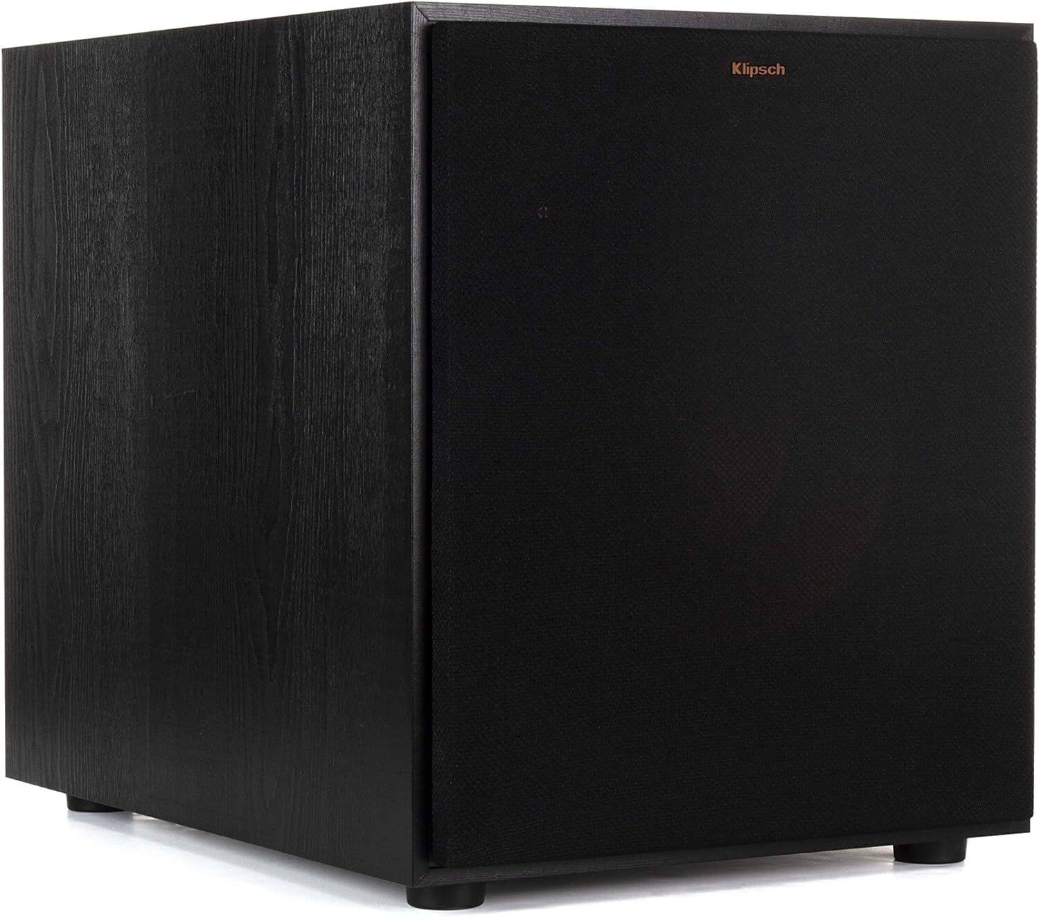 Alt View 2. Klipsch - Klipsch R-120SW 200 Watt Subwoofer with a 3 Year Amber Protection Plan (2018) - Black.