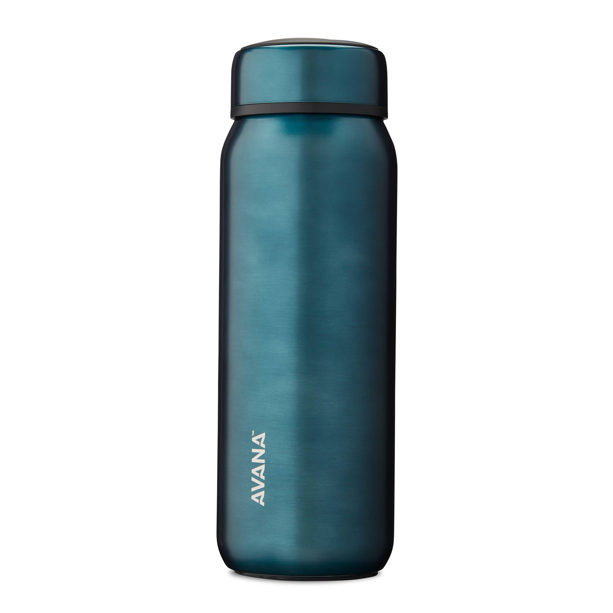 Angle. Avana - Beckridge Insulated Stainless Steel 32 oz. Water Bottle - Deep Ocean.