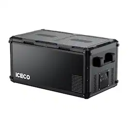 ICECO - VL90ProD (Gen II) Dual Zone 95QT Portable Freezer - Black
