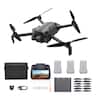 SKYROVER - X1 Fly More Combo 8K Drone Bundle with Remote Screen Controller - Gray