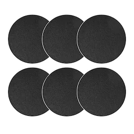 HQRP - 6-Pack 6.7 in Round Charcoal Compost Bin Filters - Odor Absorbing Inserts for Countertop Pails