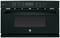 GE - Profile Series Advantium 240V 1.7 Cu. Ft. Built-In Microwave - Black on Black-Front_Standard