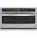 Front. GE Profile - Advantium 30" Built-In Single Electric Wall Oven with Microwave - Stainless Steel.