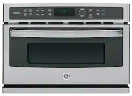 GE Profile - Advantium 27" Built-In Single Electric Wall Oven with Microwave - Stainless Steel