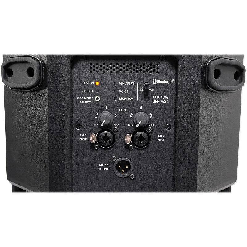 LIVE PA  
CLUB/DJ  
DSP MODE SELECT  
MIX/FLAT  
VOICE  
MONITOR LEVEL  
MIN  
MAX  
PAIR PUSH LINK HOLD  
CH 1 INPUT  
CH 2 INPUT  
MIXED OUTPUT
