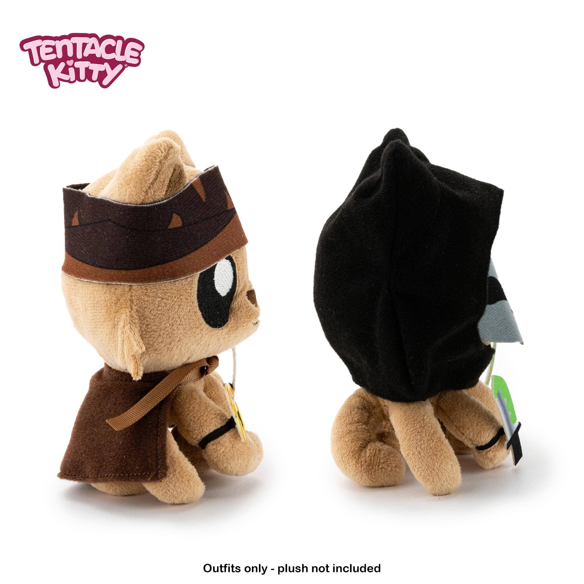 Tentacle Kitty Outfits only - plush not included