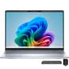 Front. Dell - Dell Inspiron Plus 14" 2K Touch Laptop,Snapdragon X Plus,16GB RAM,512GB SSD+1TB Dock Set,Backlit Keyboard,Win11Pro,Blue - Ice Blue.