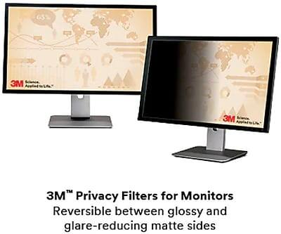 3M Privacy Filters for Monitors  
Reversible between glossy and glare-reducing matte sides