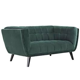 Bestow Performance Velvet Loveseat by Modway - Green
