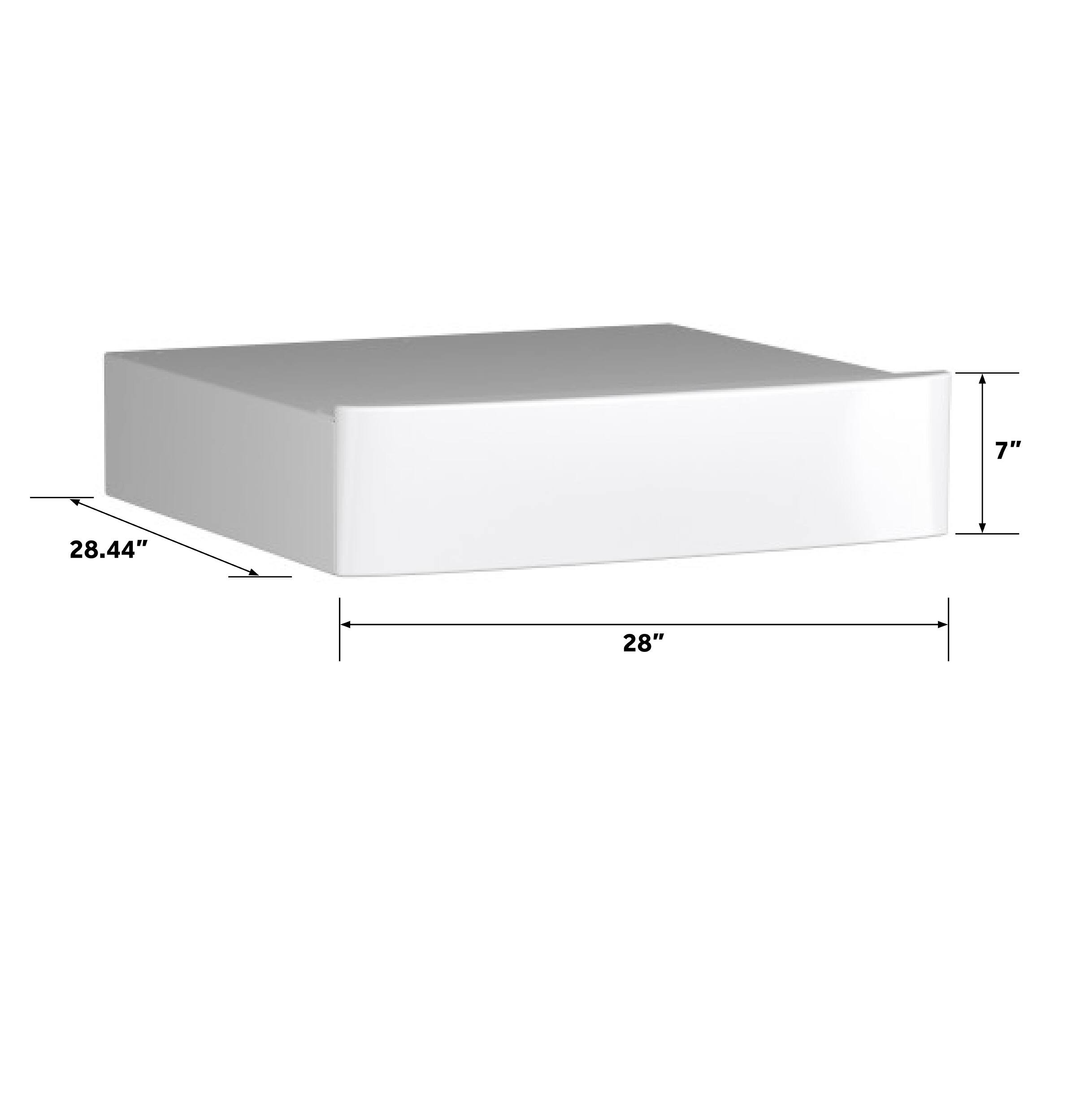 The text on the image reads: 7" 28.44" 28"