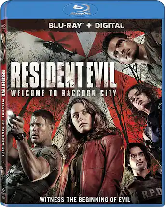 Front. Resident Evil: Welcome to Raccoon City - BLU-RAY.