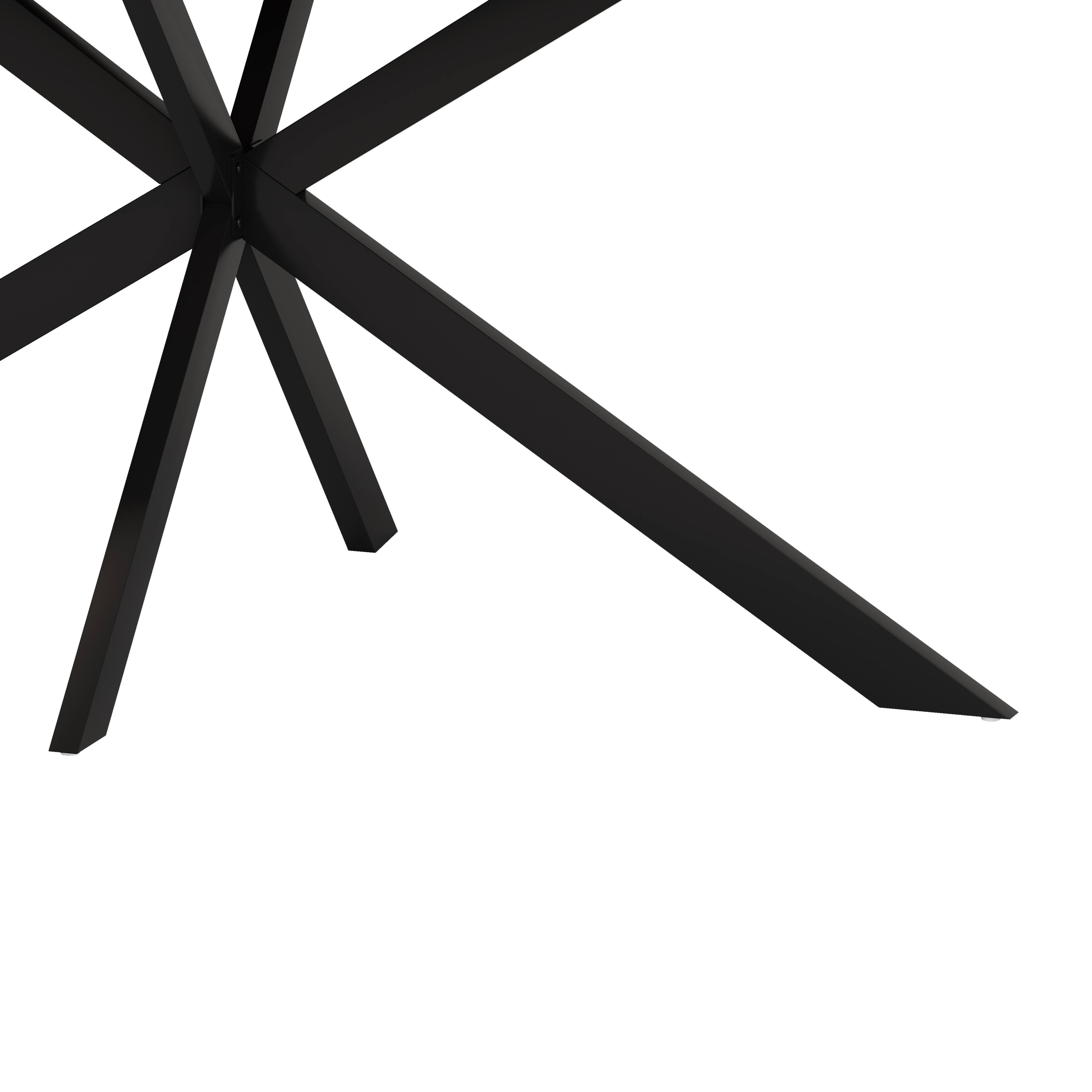 Alt View 7. Tiramisubest - Retro Rectangular Stretch Dining Table with Storage Box,Grey Carole Top With Black Embossed Center Plate,Iron Foot Base - Grey.