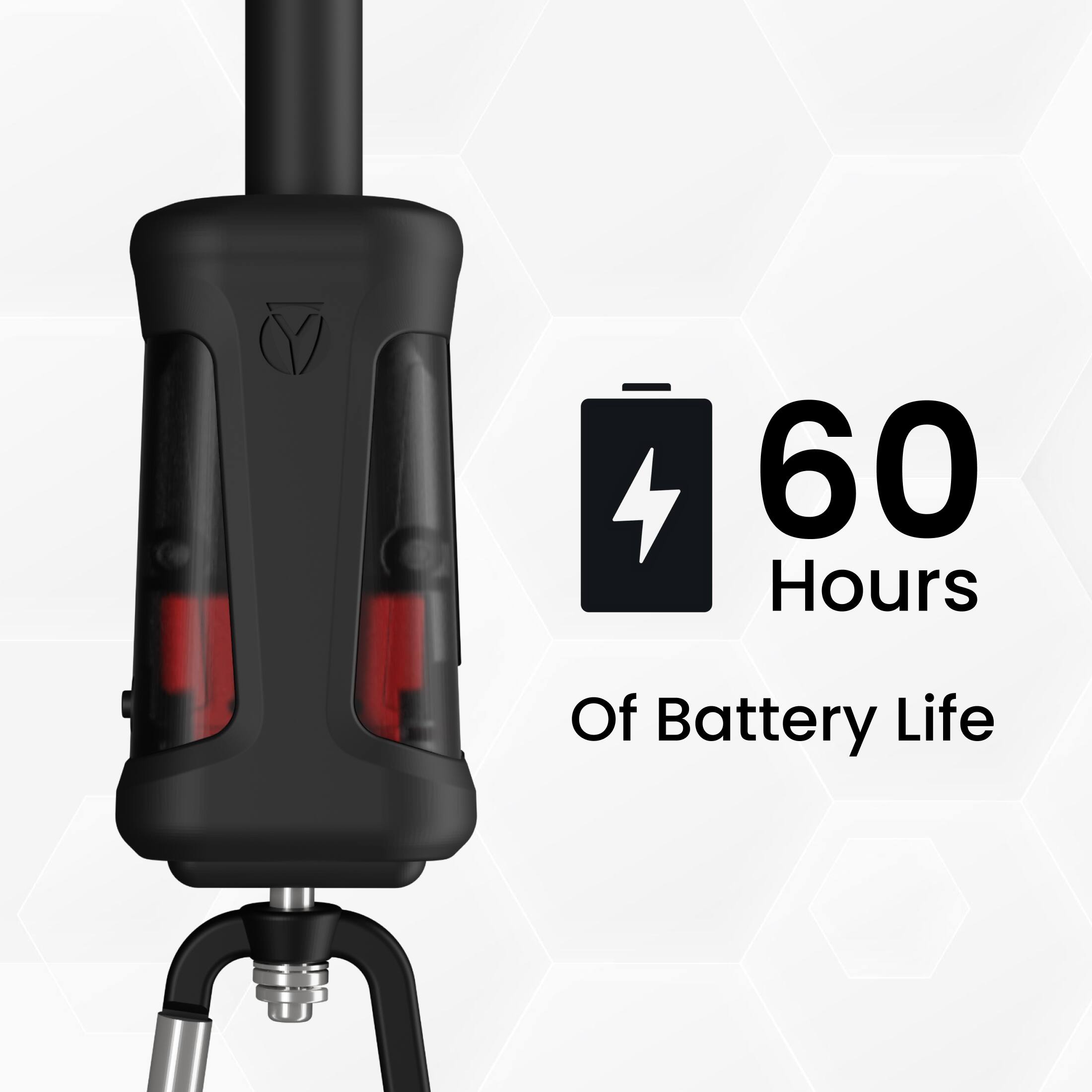 60 Hours of Battery Life