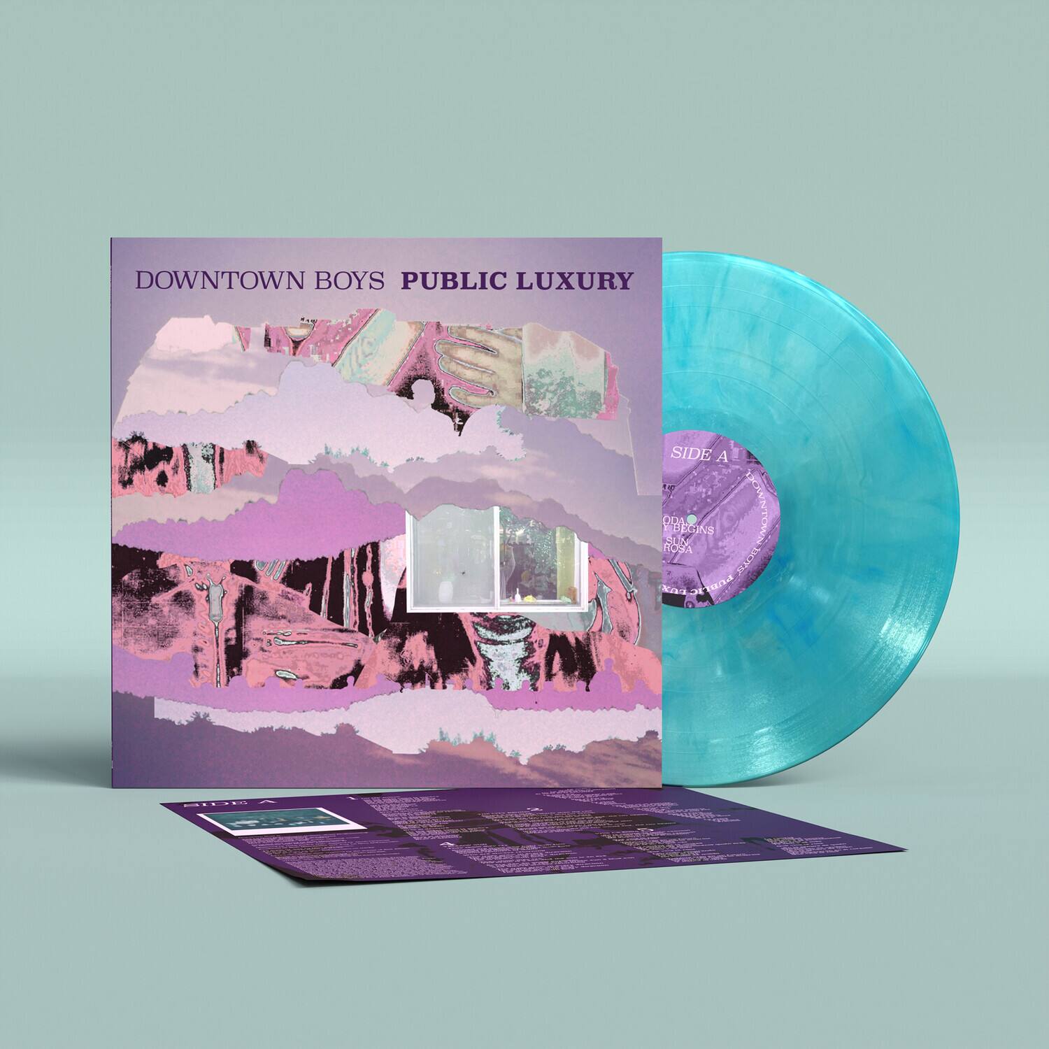 Downtown Boys - Public Luxury - Ocean Blue   - VINYL LP price history on PriceWatchPro