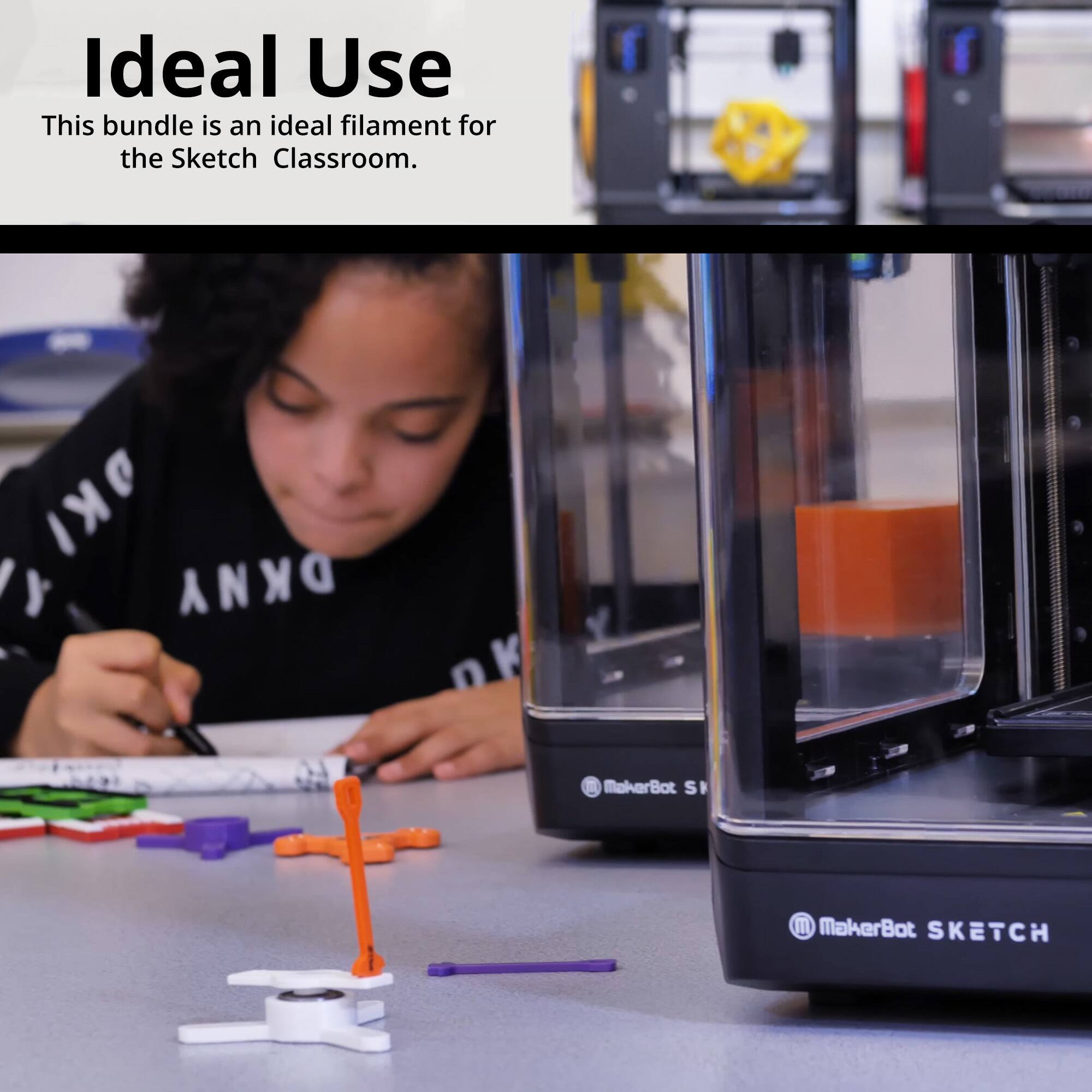 Ideal Use

This bundle is an ideal filament for the Sketch Classroom.

OKI Y DKNY DK MaherBot S I m MakerBot SKETCH