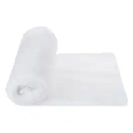 Unique Bargains - Speaker Sound-Absorbing Cotton Polyester Fiber 100x30x3cm Flame Retardant Acoustic Insulation DIY HIFI - White