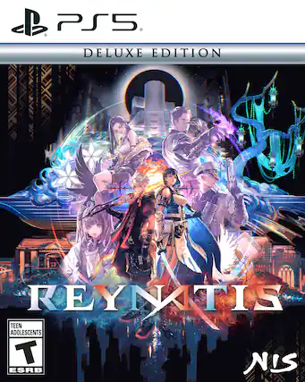 B PS5. R DELUXE EDITION. REYVNITIS TEEN ADOLESCENTS. NIS ESRB. - T (Teen 13+)