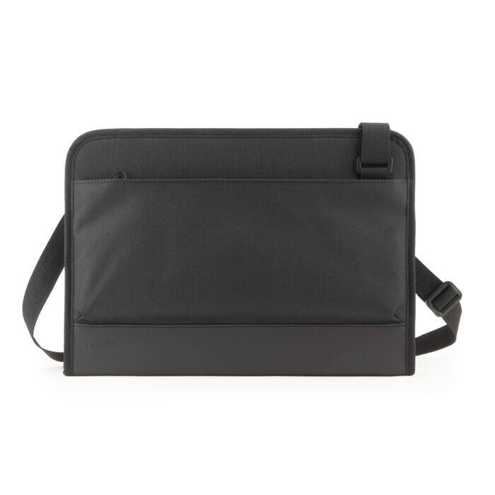 Alt View 2. Belkin - Always-On Laptop Case with Strap for 14" devices - Black.