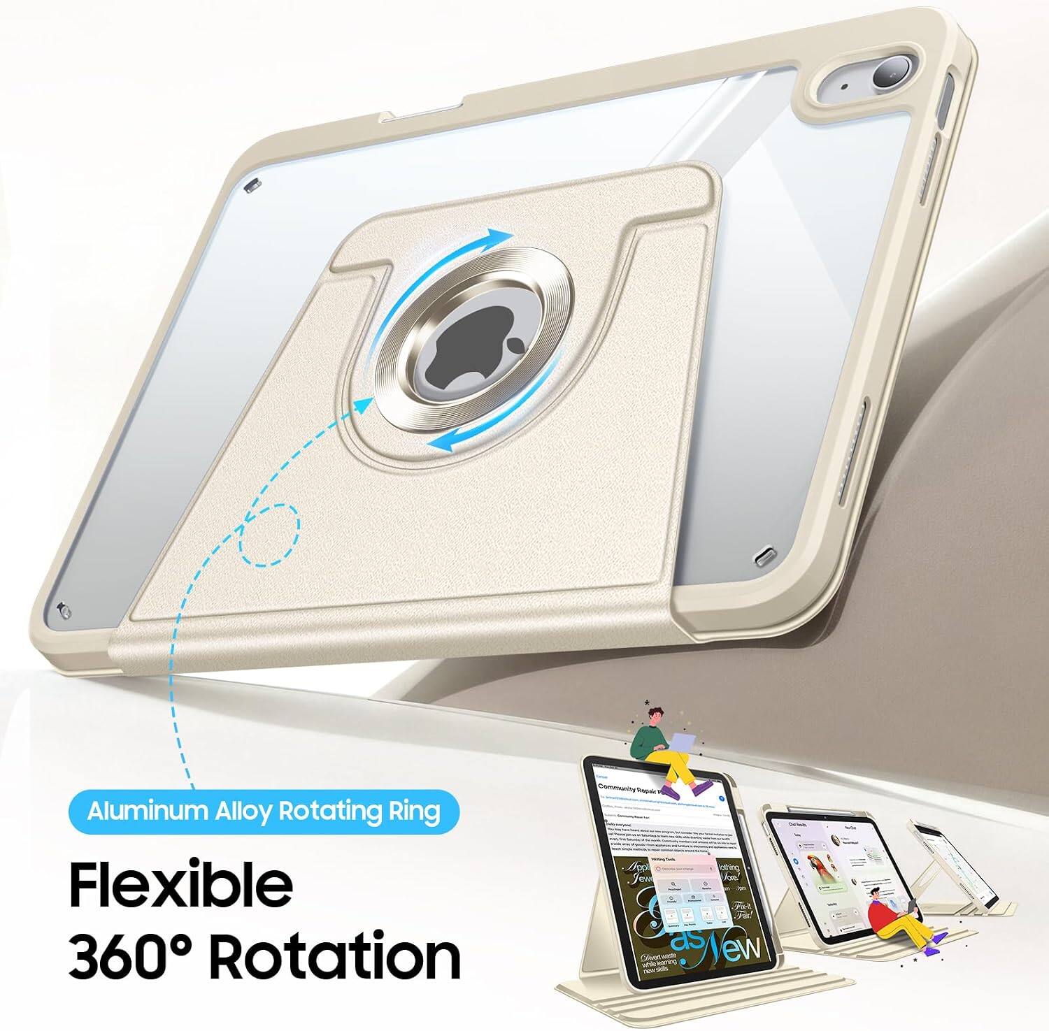 Aluminum Alloy Rotating Ring Flexible 360° Rotation