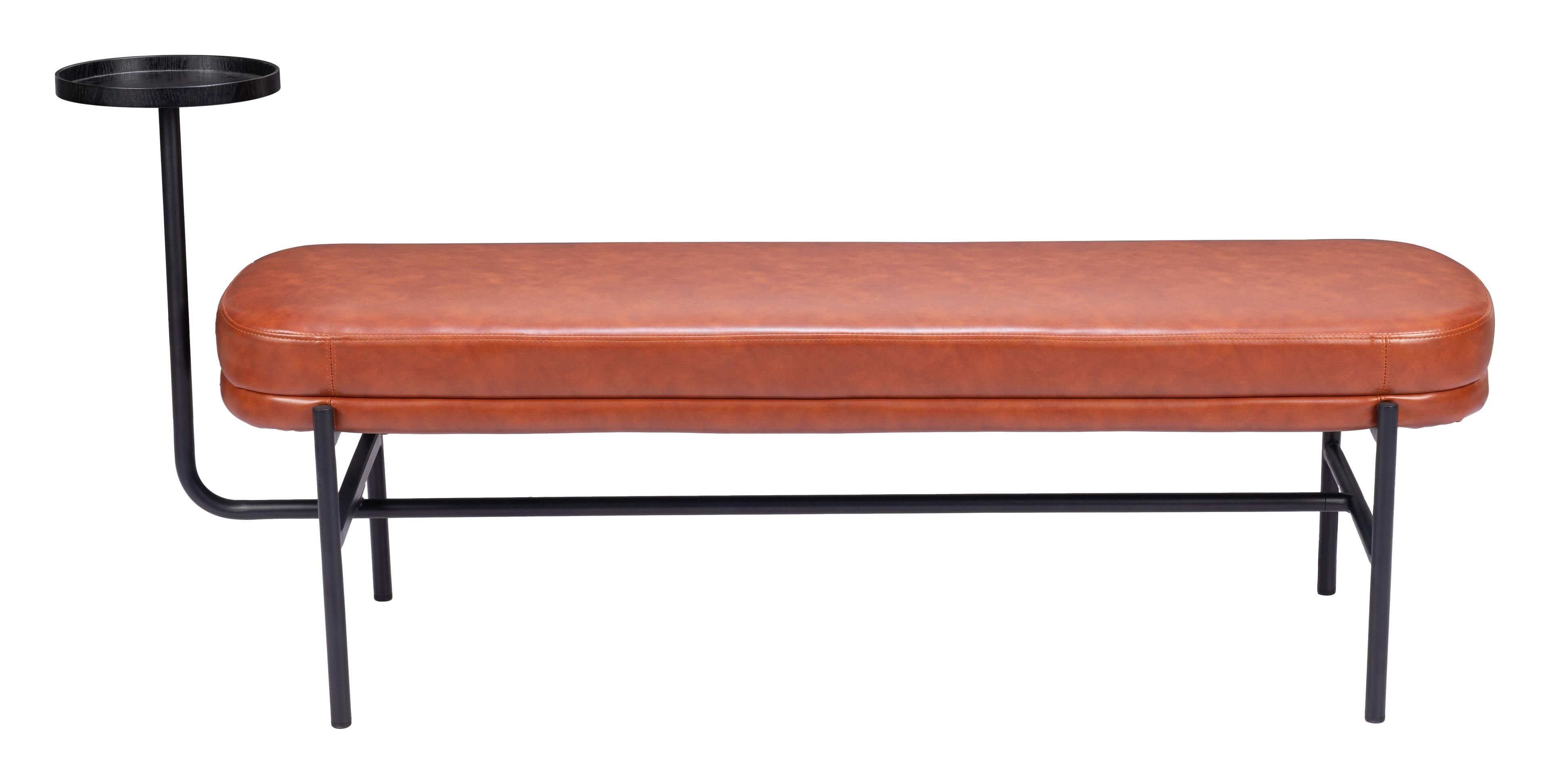Alt View 1. Hivvago - Ploce Bench Brown - Brown.