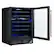 Alt View 2. Forno Appliances - Bacchino 51-Bottle Convertible Dual Zone Wine Cooler - Black.
