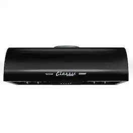 Unique Appliances - 30 inches - Externally Vented - Under cabinet Range Hood - Midnight Black