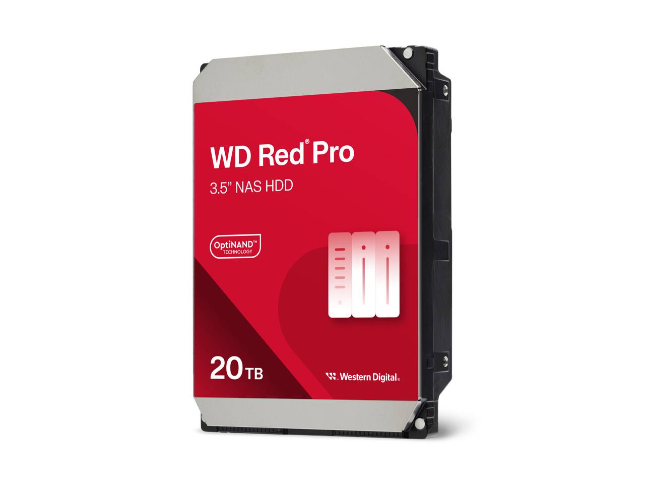 WD Red Pro 3.5" NAS HDD OptiNAND TECHNOLOGY 20 TB W. Western Digital