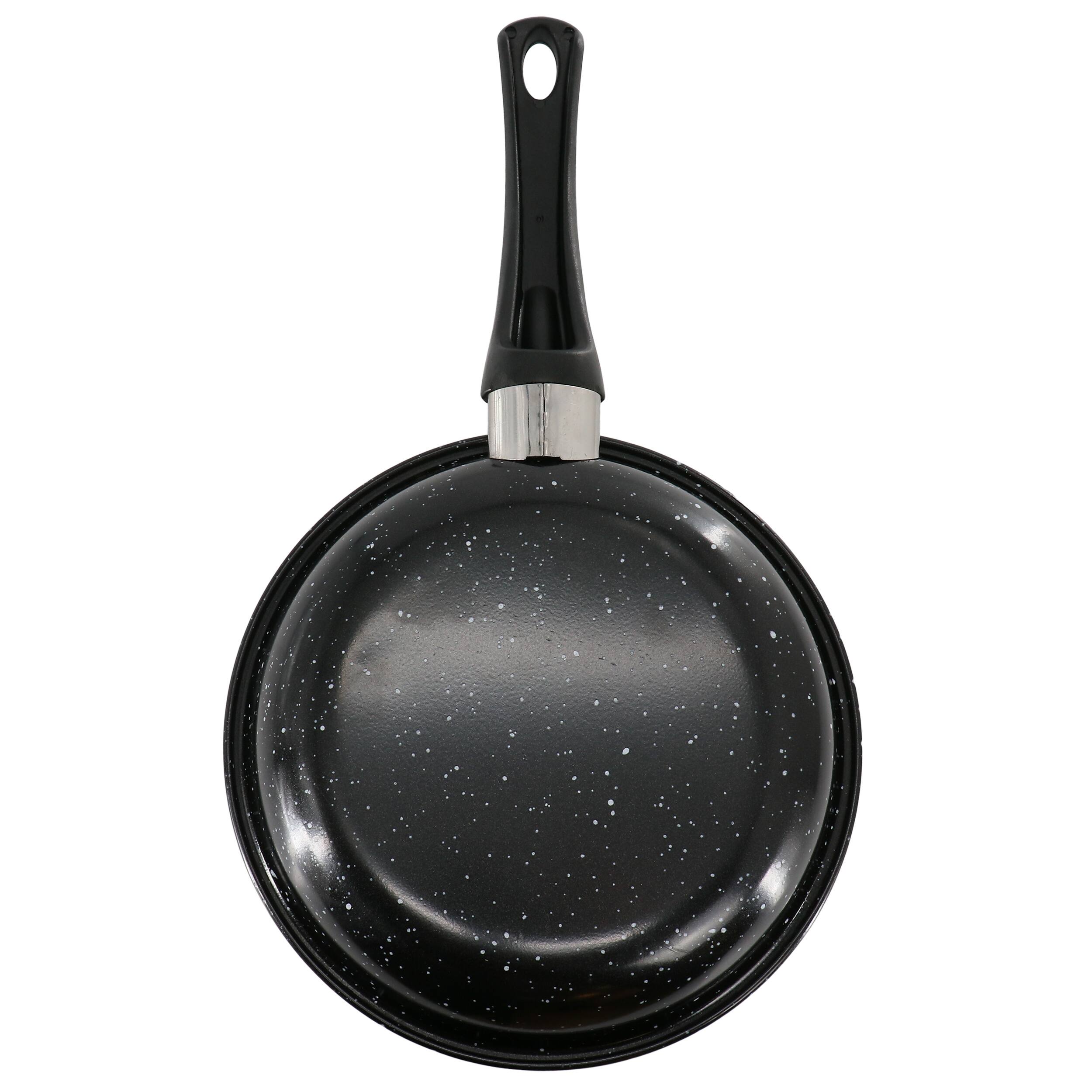 Alt View 2. Gibson - Gibson Home Delhi 9.5 Inch Round Nonstick Carbon Steel Frying Pan in Black - Black.